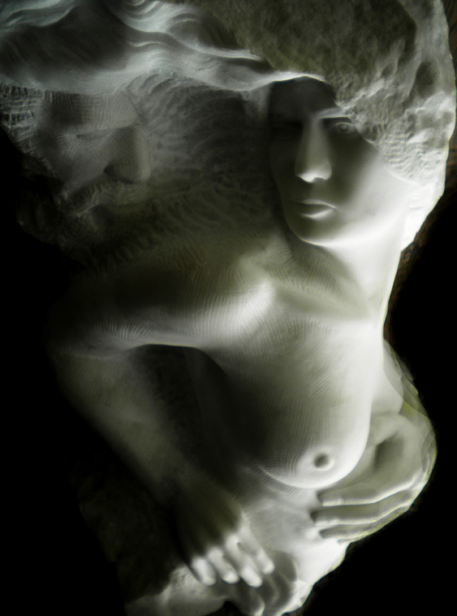 abbraccio III marmo statuario di carrara 2010  40x45x80 (15)
